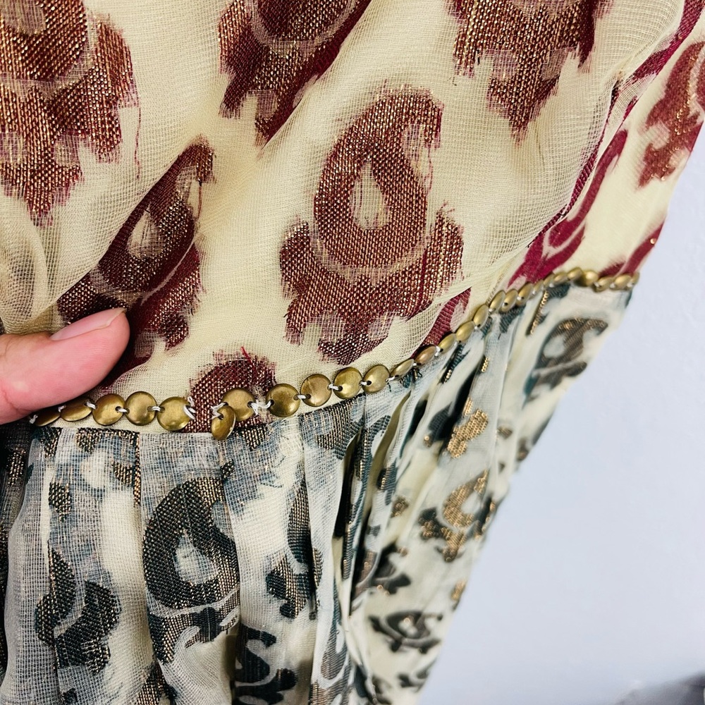Free People Multicolor Patterned Mini Dress - Picture 6 of 8